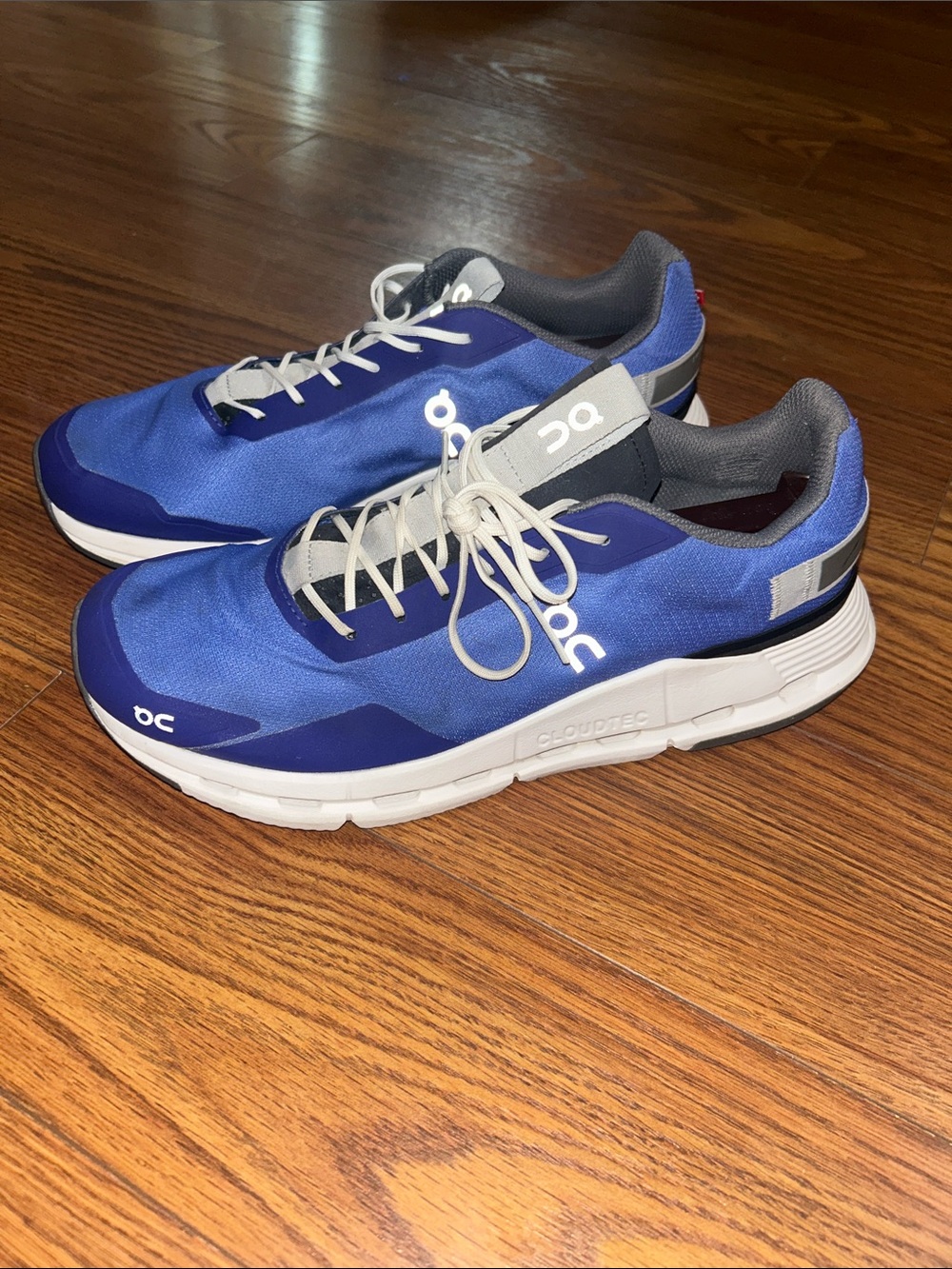 On Cloudnova Form Cobalt Magnet Men's 10.5 Running Lace Up Shoes Sporty Comfort